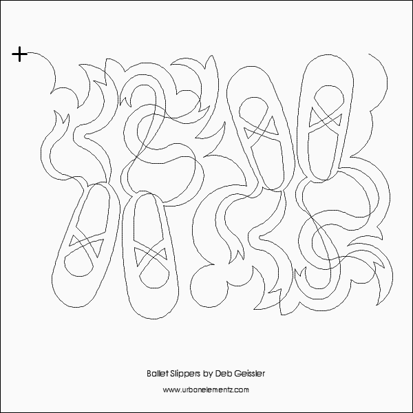 Ballet Slippers Pantograph