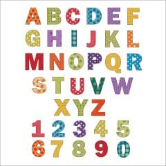 Alphabet - 2.25 inch Letters and Numbers