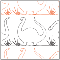 Dinosaurs on Parade - Pantograph