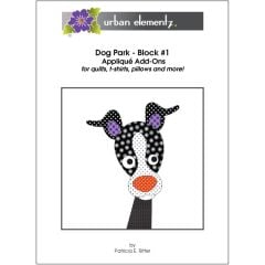 Dog Park - Block #1 - Applique Add-On Pattern