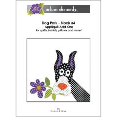 Dog Park - Block #4 - Applique Add-On Pattern