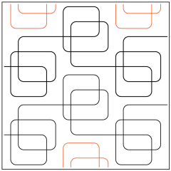 Four Square - Rounded - Pantograph