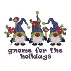 Gnome for the Holidays - Batik - Applique Set