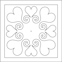 Hearts Abound - Block - Design Board