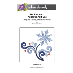 Let it Snow - Block  #2 - Applique Add On Pattern 