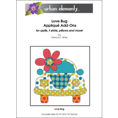 Love Bug- Front - Applique Add On Pattern