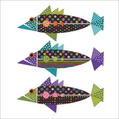 Origami Fish - Applique Set