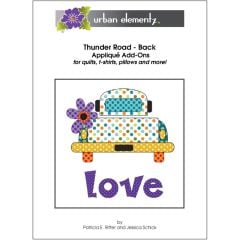 Thunder Road - Back - Applique Add-On Pattern