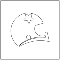 Touchdown - Helmet - Motif