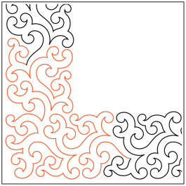 Arabesque - Border - Corner