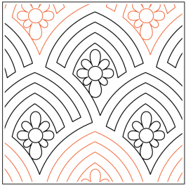 Gothic Flower - Pantograph