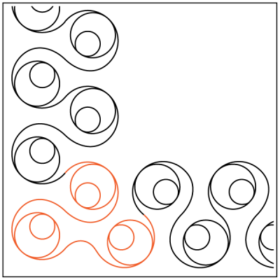 Double Loop D Loop - Corner
