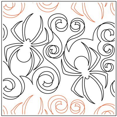Swirly Spiders