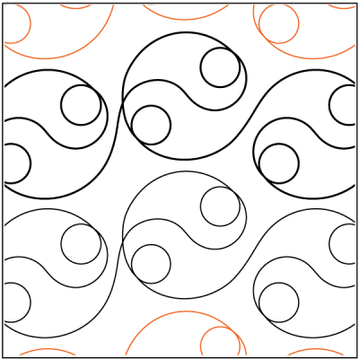 Yantoc Pattern Yin Yang - Pantograph