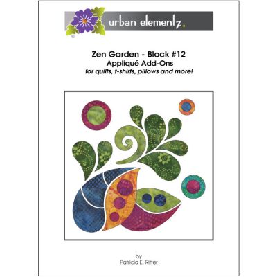 Zen Garden - Block #12 - Applique Add On Pattern