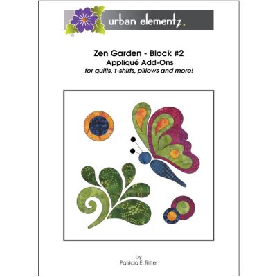 Zen Garden - Block #2 - Applique Add On Pattern