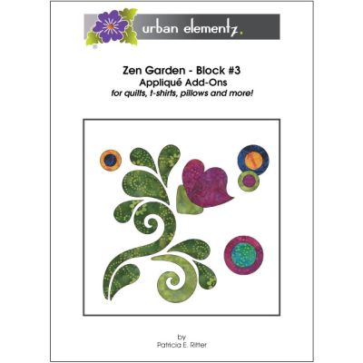 Zen Garden - Block #3 - Applique Add On Pattern