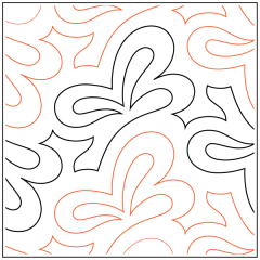 Acacia Leaves - Pantograph