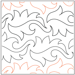 Angel Wing Begonia - Offset - Pantograph