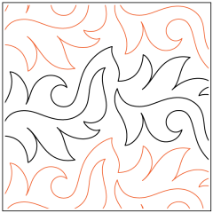 Angel Wing Begonia - Pantograph