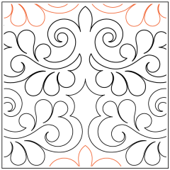 Antique Lace - Border - Pantograph