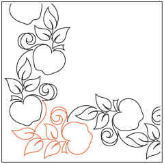 Apple Orchard - Border - Corner