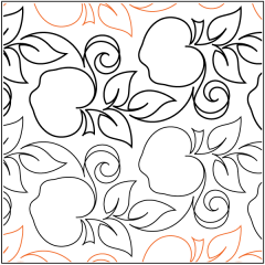 Apple Orchard - Border - Pantograph