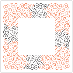 Arabesque - Border - Panto/Corner Layout