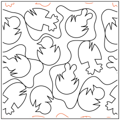 Baby Easter Eggs - Pantograph