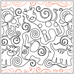 Baby Zoo Animals - Pantograph