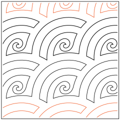 Baptist Swirl - Pantograph