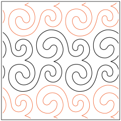 Beaded Curtain - Pantograph