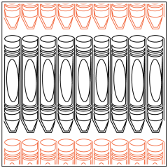 Big Box O Crayons - Petite - Pantograph