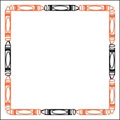 Big Box O Crayons - Sashing - Panto/Corner Layout