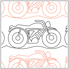 Blazing Bikes - Border - Pantograph