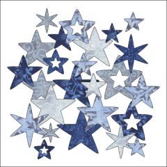 Bohemian Chic - Stars - Batik - Applique