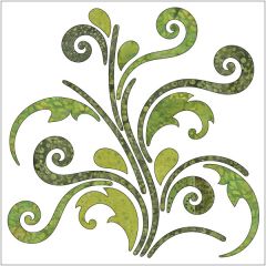 Bohemian Chic - Vines - Batik - Applique