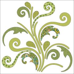 Bohemian Chic - Vines - Dotz - Applique