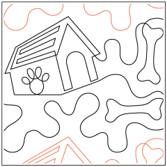 Bone Yard with Dog House - Pantograph