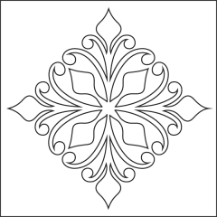 Budding Ferns - Block