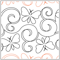 Butterfly Curls - Pantograph