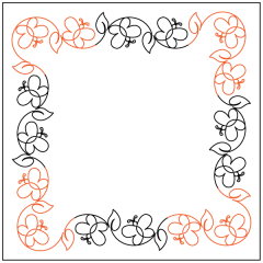 Butterfly Whimsy - Border - Panto/Corner Layout