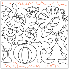 Calendar Meander - Pantograph
