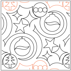 Cheery Ornaments - Pantograph