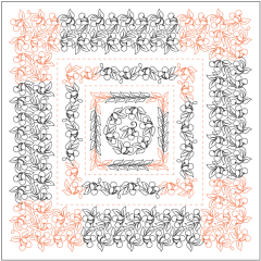 Cherries Jubilee - Wholecloth Set