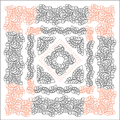 Cheyenne Feathers - Wholecloth Set