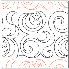 Christy's Rhapsody Crescent Moon and Star