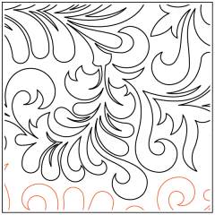 Cleopatra Feathers - Grande #1 - Pantograph