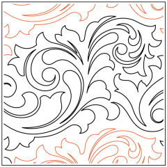 Corinthian Feather - Pantograph