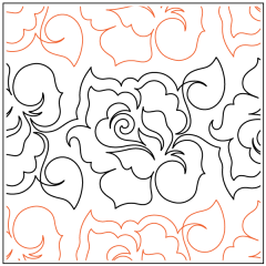 Crimson Rose - Petite - Pantograph